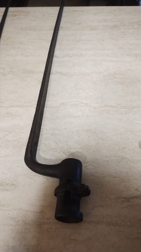 Baionetta antica metallo - baionetta, in